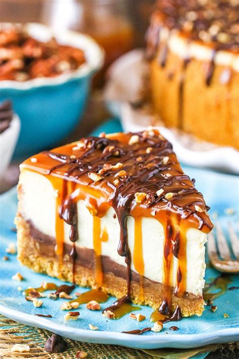 Turtle Cheesecake Easy Recipe With Caramel Chocolate