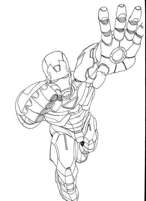 Iron Man Ink Drawing By Markfinn On Deviantart