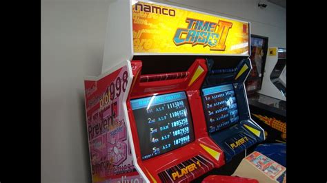 Namcos Time Crisis Ii Arcade Game Cabinet 2 Player Epic Classic