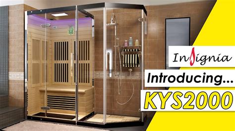 Customise Your SAUNA SHOWER Combo Insignia Introducing KYS2000