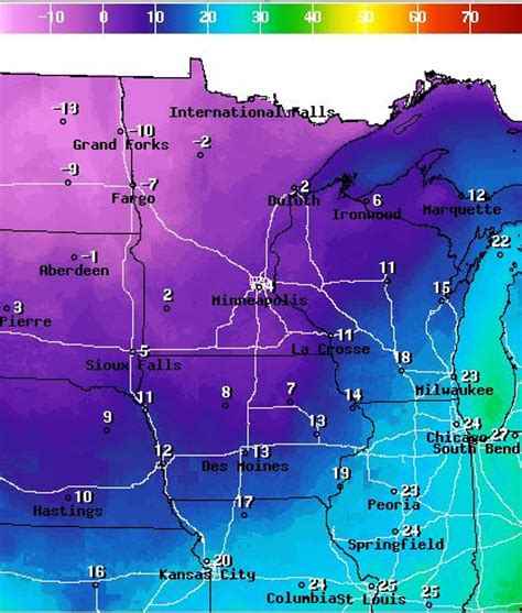 Bitter Cold Temperatures Predicted This Weekend