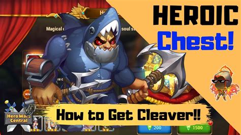 Hero Wars How To Get Cleaver Heroic Chest Youtube