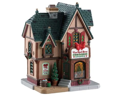 The Red Bow Christmas Shoppe 85379 Lemax Village Ehobbytools