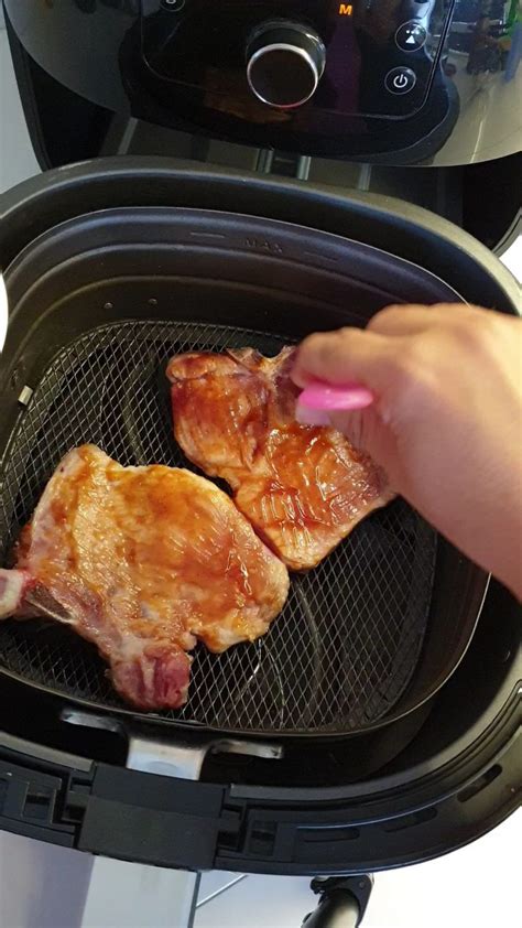 COSTOLETTE alla SALSA BARBEQUE (o Braciole) in Friggitrice ad Aria