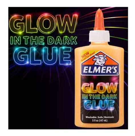 Elmers Slime Glow In The Dark Glue Con Activador Para Slime Mercado