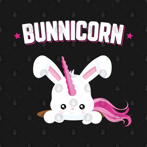 Bunnicorn Cute Bunny Unicorn Funny Easter Bunnicorn T Shirt Teepublic