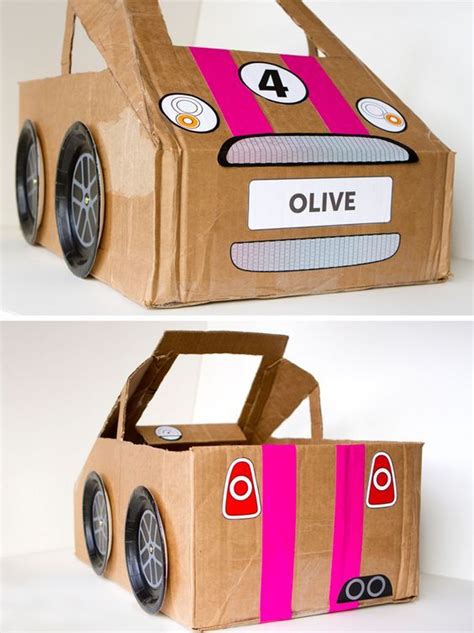 Cardboard Cars Cardboard Box Car Cardboard Car Box Car