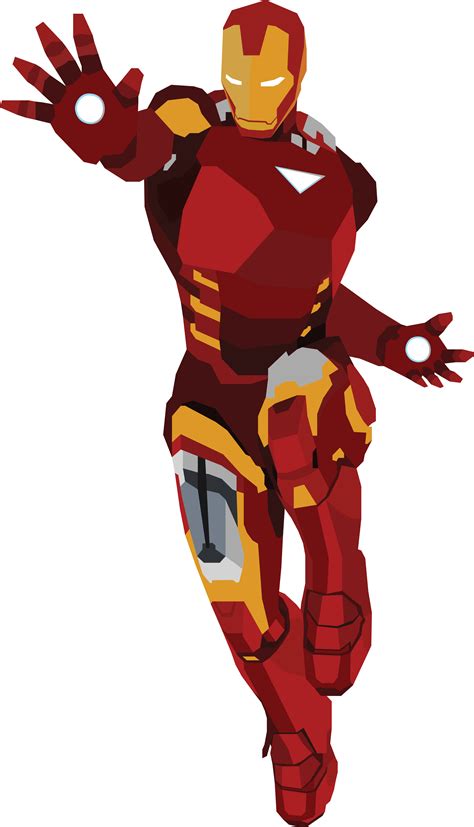 Download Iron Man Vector Design Clipart - Full Size Clipart ...