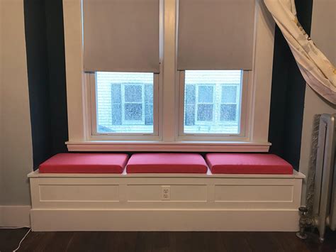 Custom Built In Window Bench With Storage Rsomethingimade