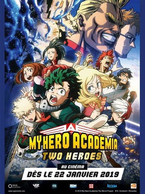 My Hero Academia : Two Heroes : bande annonce du film, séances, sortie