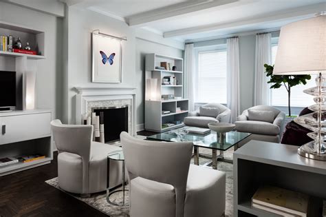 New York City Remodel Contemporary Living Room New York By