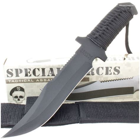 Bk2072 Special Forces Full Tang Tactical Assault Knife Tactical Gear