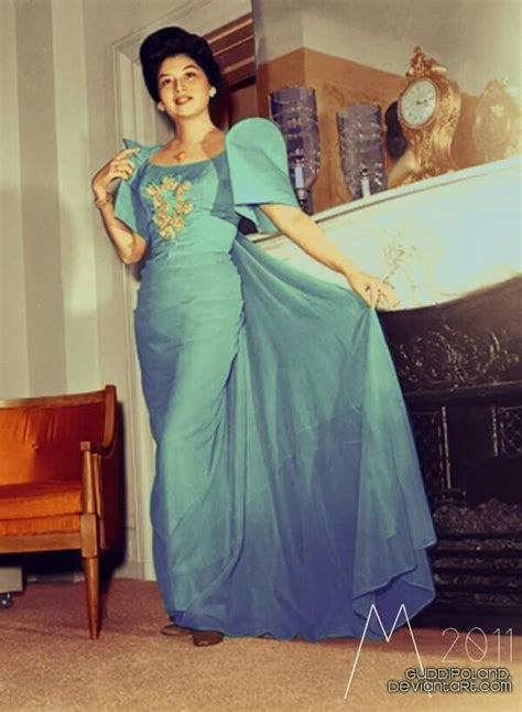 Imelda Marcos Filipiniana Dresses