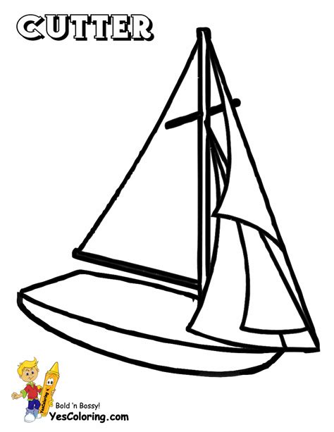 Boat Coloring Pages | Boats | All Free| Sailing Ship Coloring | Yachts| Ships