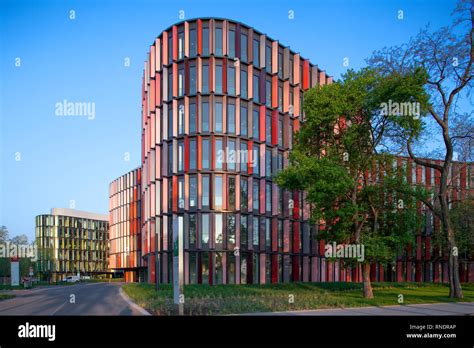 Cologne Oval Offices Office Building At The Gustav Heinemann Ufer In