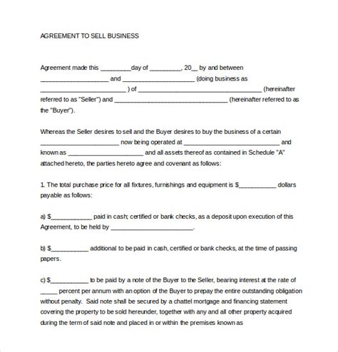 sales agreement templates word google docs apple
