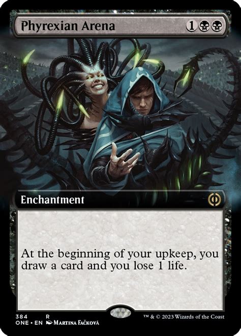 Phyrexian Arena Extended Art Phyrexia All Will Be One Magic The