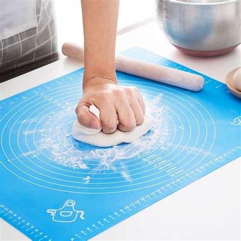 nonstick rollable silicone pastry baking mat with measurements simply novelty