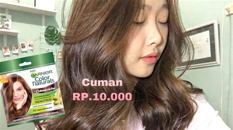 REVIEW garnier ultra natural color COKLAT CARAMEL - YouTube