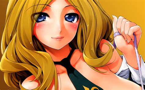 Free Download Hd Wallpaper Blondes Code Geass Blue Eyes Anime Milly Ashford Anime Girls