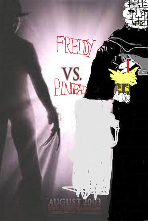 Freddy Vs Pinhead Poster By Steveirwinfan96 On Deviantart