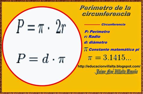 Calcular Perimetro De Una Circunferencia Printable Templates Free