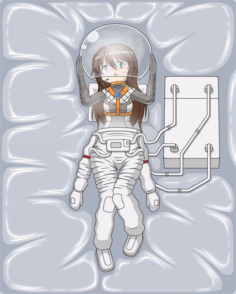 A Girl Taking Off Space Suit By Nekomi4 On Deviantart