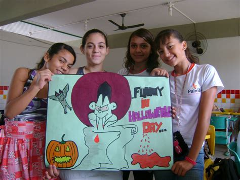 Cartaz De Halloween Para Escola