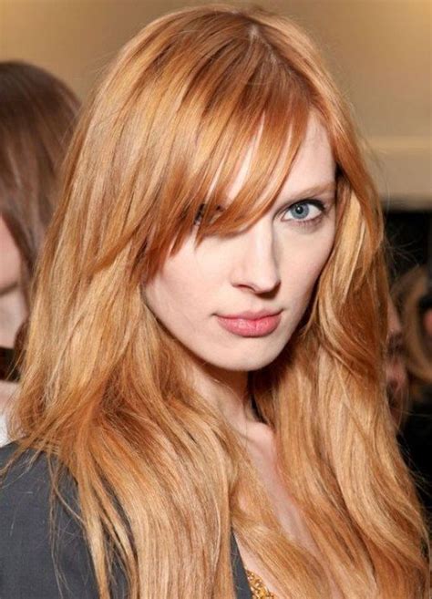 Experiment with blonde haircolor with dirty blonde, strawberry blonde or blonde highlights. 30 Gorgeous Strawberry Blonde Hair Colors | herinterest.com