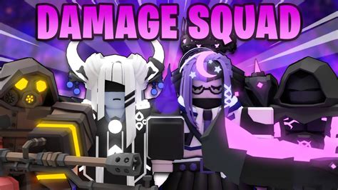 We Became The Damage Squad Roblox Bedwars Youtube