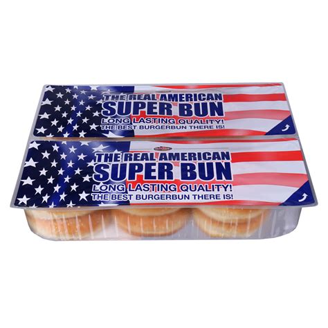 Vleems Bakery The Real American Super 5 Buns 12 Pack