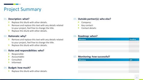 Project Status Slides Template 2018 — In Powerpoint Keynote And