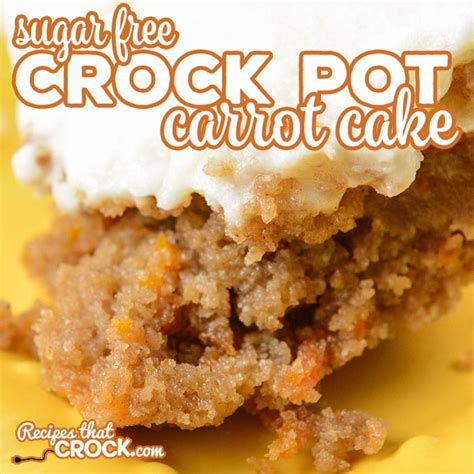 What better way to celebrate my birthday than publishing a new recipe? Sugar Free Crock Pot Carrot Cake (Low Carb) - Recipes That Crock!