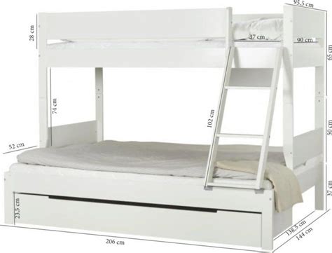 Whats The Size Of A Bunk Bed Guide To Sizes Of Different Types Of