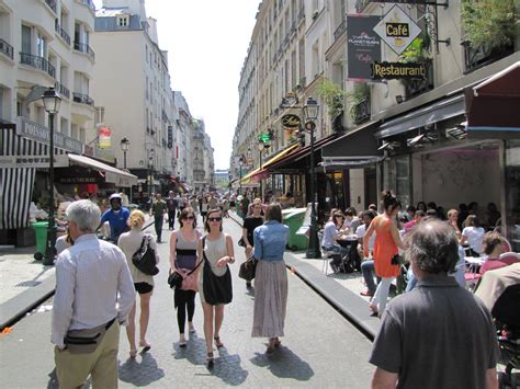 Pedestrian Streets Paris Pedestrian Street Street Paris