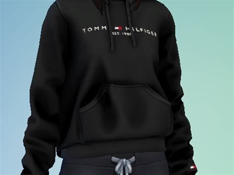 The Sims Resource Tommy Hilfinger Hoodie And Plain Hoodie Mesh Needed