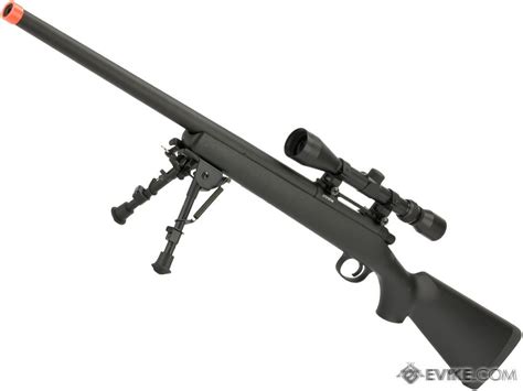 CYMA VSR Bolt Action Airsoft Sniper Rifle Color Black W Scope Rail Airsoft Guns Airsoft