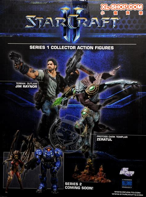 Dc Direct Starcraft Ii Series 1 Jim Raynor And Zeratul Collectible