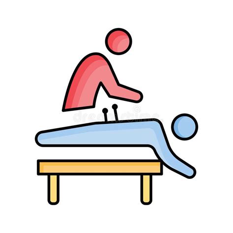 Body Massage Isolated Vector Icon Which Can Easily Modify Or Edit Stock Vector Illustration Of