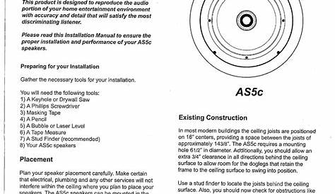 audiosource ls300 owner's manual