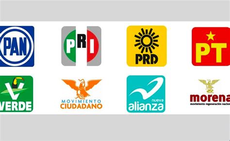 emblemas de partidos políticos El Universal Puebla