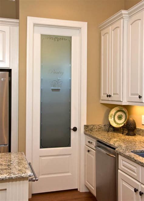 Decorative Glass Pantry Doors Glass Door Ideas