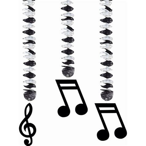 Musical Note Dangling Cutout Toys And Games Music Note