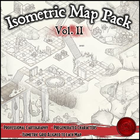 Isometric Map Pack Vol 2 Roll20 Marketplace Digital Goods For
