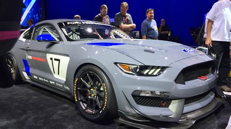 Ford Unveils Mustang Gt4 Customer Race Car At 2016 Sema Show