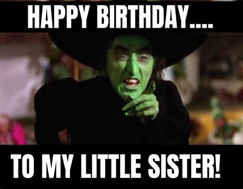 100 Funny Happy Birthday Sister Memes For Naughty Sister 2023 222greetings