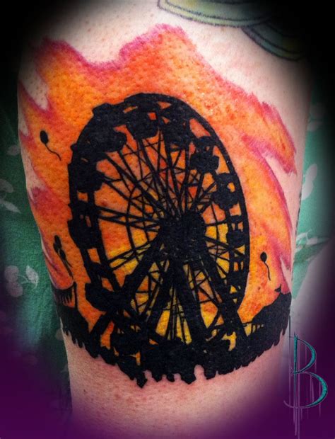 A spade represents a thief; Ferris Wheel Tattoo | Tattoo ideas | Pinterest | Art, Wheels and Ferris wheels