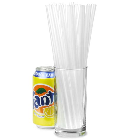 Super Jumbo Straws 9inch Clear Drinkstuff