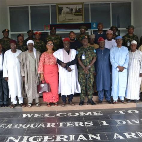 They kidnapped scores of students. GFU team visits General Officer Commanding Division 1 of ...