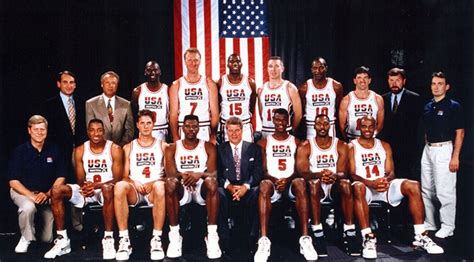 The 1992 united states men's olympic basketball team, nicknamed the dream team, was the first american olympic team to feature active professional players from the national basketball association (nba). 25 years ago the Dream Team played its first Olympic Games ...